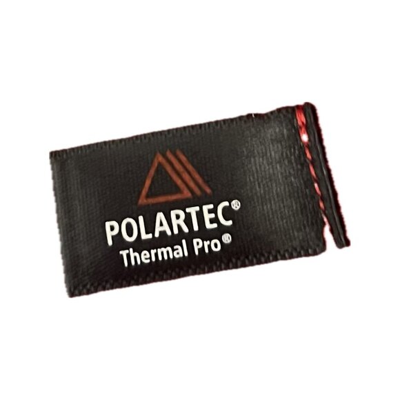 Patagonia Re-Tool Snap T Pullover Red navy Sweater Polartec Fleece Medium camp - Picture 8 of 8